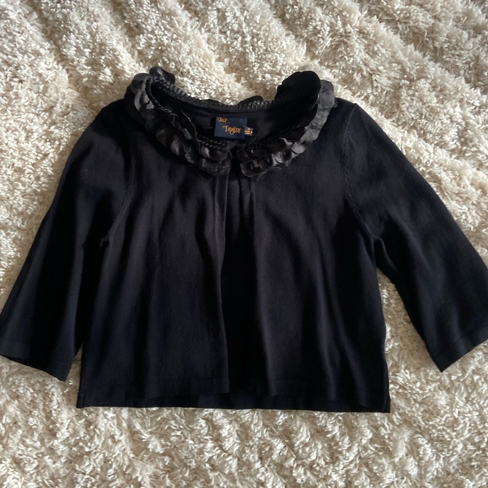 Just…Taylor Black cardigan